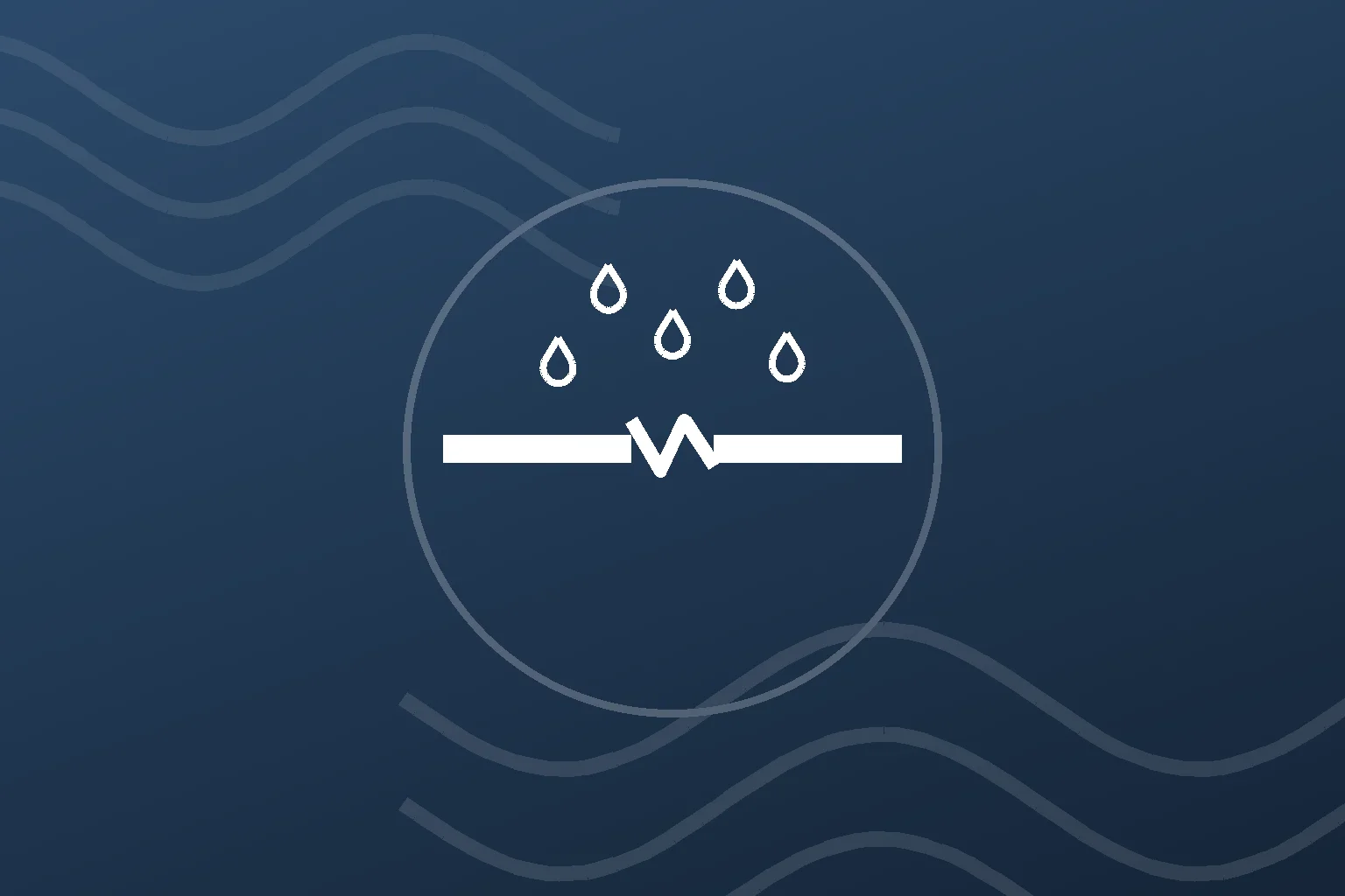 Burst pipe repair and water cleanup in a Waco bathroom